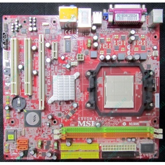 Б/У материнская плата с дефектом MSI MS-7253 K9VGM-V VER 1.1 s.AM2 (Иркутск)