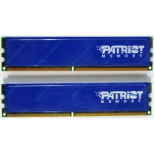 Память 1Gb (2x512Mb) DDR2 Patriot PSD251253381H pc4200 533MHz (Иркутск)