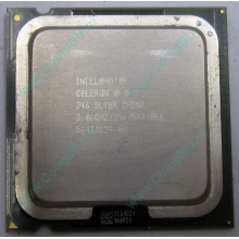 Процессор Intel Celeron D 346 (3.06GHz /256kb /533MHz) SL9BR s.775 (Иркутск)