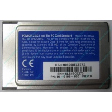 Сетевая карта 3COM Etherlink III 3C589D-TP (PCMCIA) без LAN кабеля (без хвоста) - Иркутск